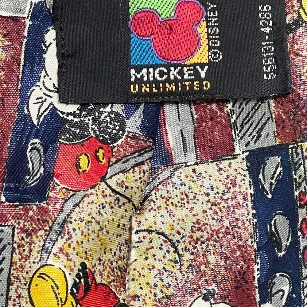 Mickey Mouse Disney‎ Vintage Character Necktie